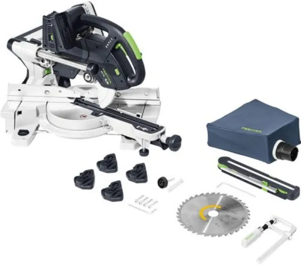Festool batteridrevet kapp- og gjærsag KSC 60 EB-Basic KAPEX