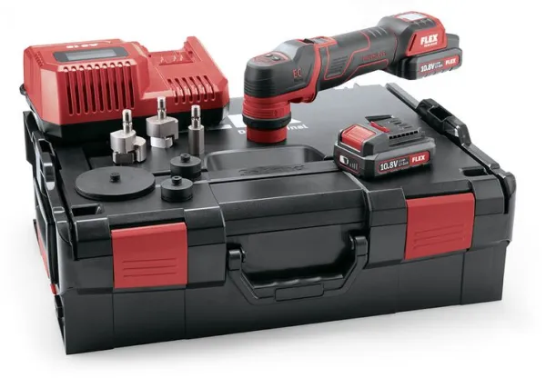 Flex trådløs poleringsmaskin PXE 80 10.8-EC/2.5 Set