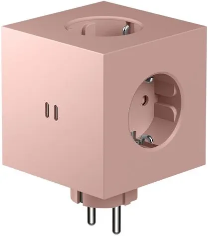 Avolt Square 2 Stikkontakt Old Pink